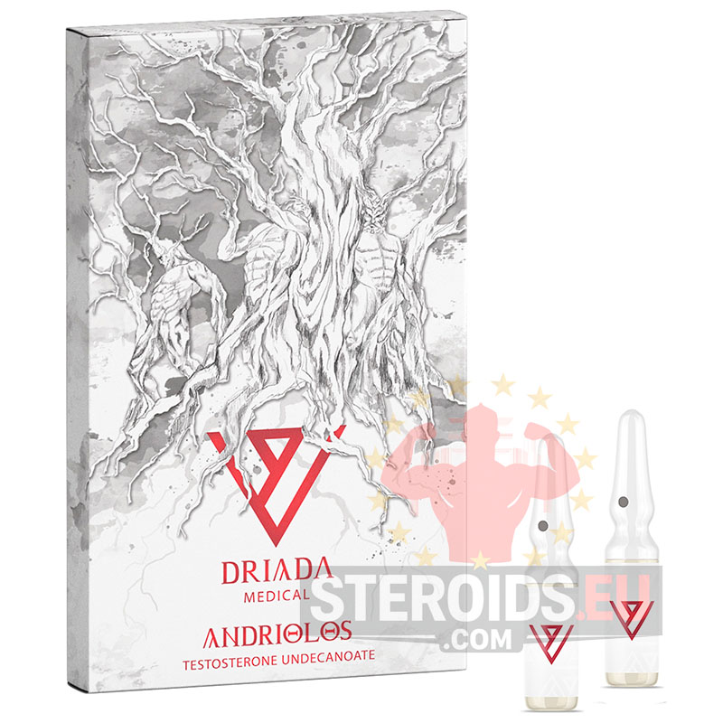 Andriolos (Testosterone Undecanoate) – Driada | 1 ml - 10 Ampoules | 250 mg/ml