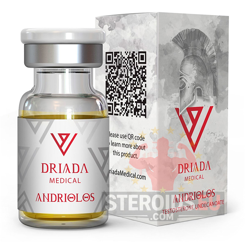 Andriolos (Testosterone Undecanoate) – Driada | 10ml | 250 mg/ml
