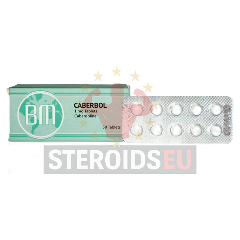 CABERBOL (Cabergoline) - BM Pharmaceuticals | 10tabs | 1mg/tab