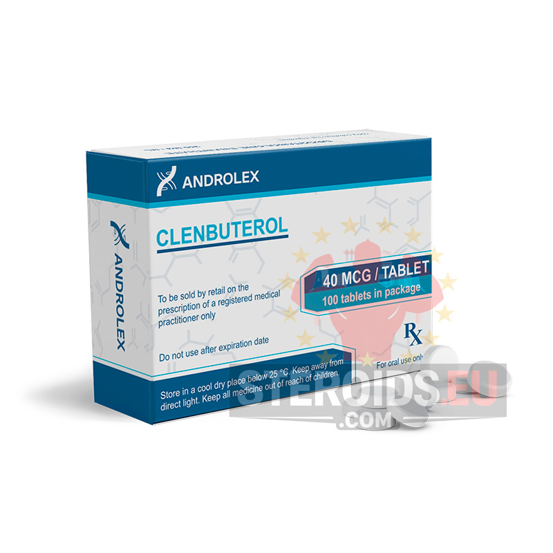 Clenbuterol - Androlex | 100tabs | 40 mcg/tab