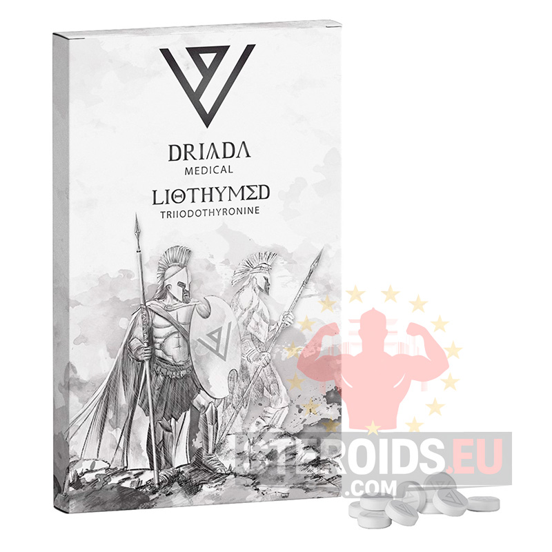 Liothymed (T3 - Triiodothyronine) - Driada | 100tabs | 25 mcg