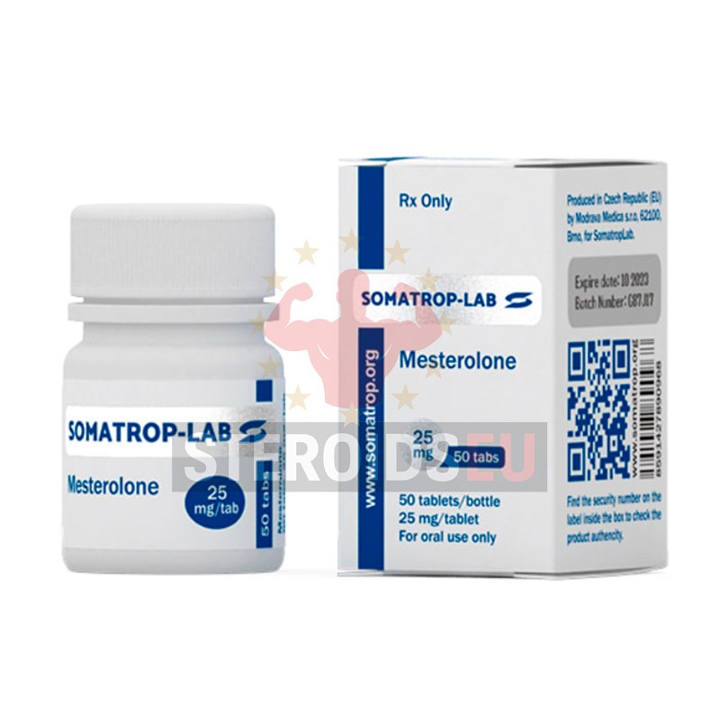 Mesterolone Somatrop-Lab 50tabs /25 mg/tab