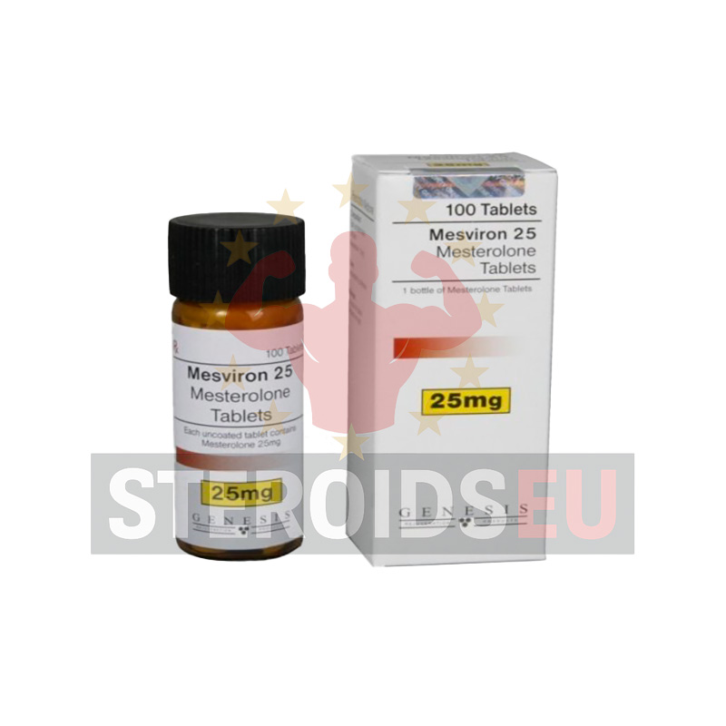 Mesviron (Mesterolone) Genesis | 100tabs | 25 mg/tab
