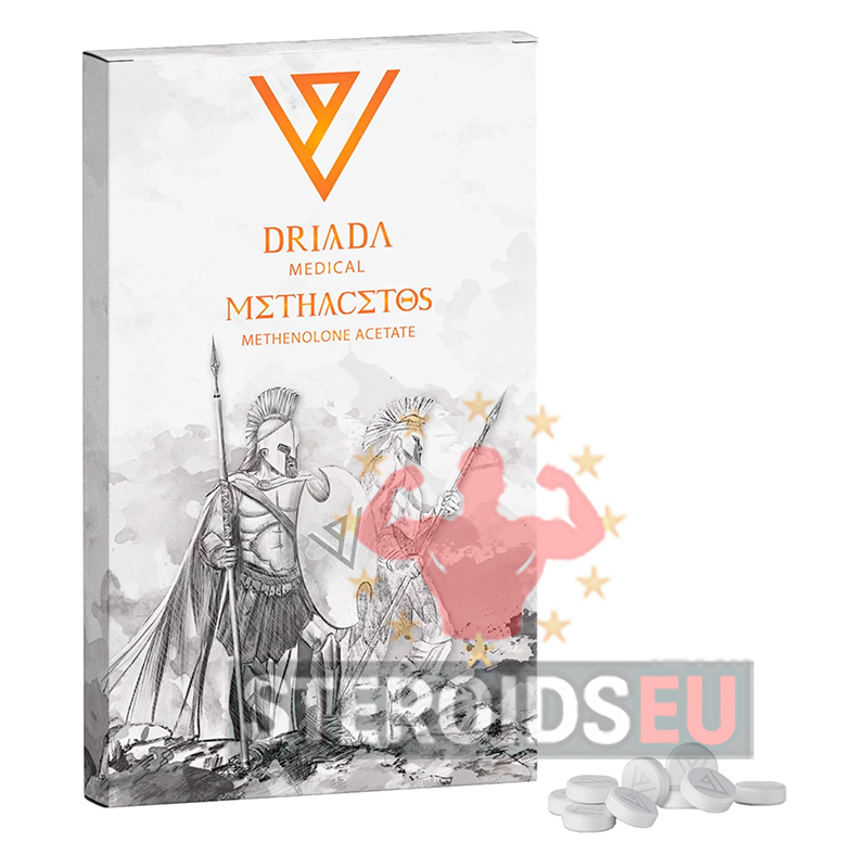 Methacetos 25 mg (Methenolone acetate) - Driada | 50tabs | 25 mg/tab