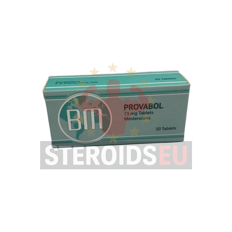 Provabol (masterolone) BM Pharmaceuticals | 50tabs | 25 mg/tab