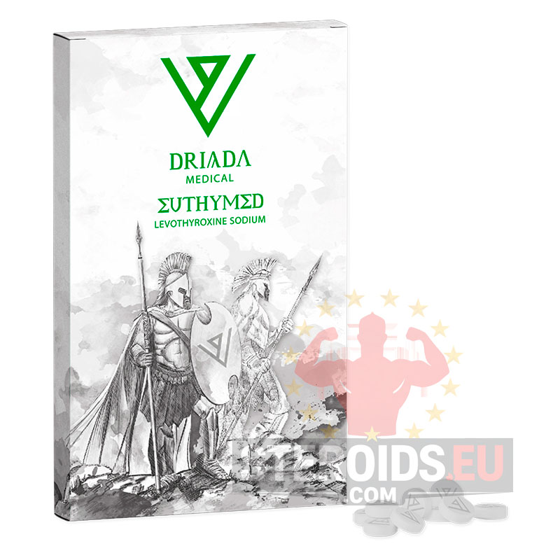 T4 Euthymed (Levothyroxine Sodium) - Driada | 100tabs | 50 mcg/tab
